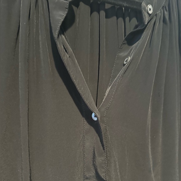 All Saints black blouse with buttons 🖤 Womens size 6. - Picture 5 of 5